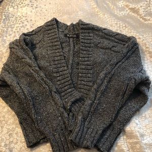 Guess cable knit cropped sweater